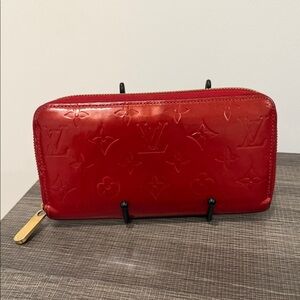 Louis Vuitton Red Monogram Wallet